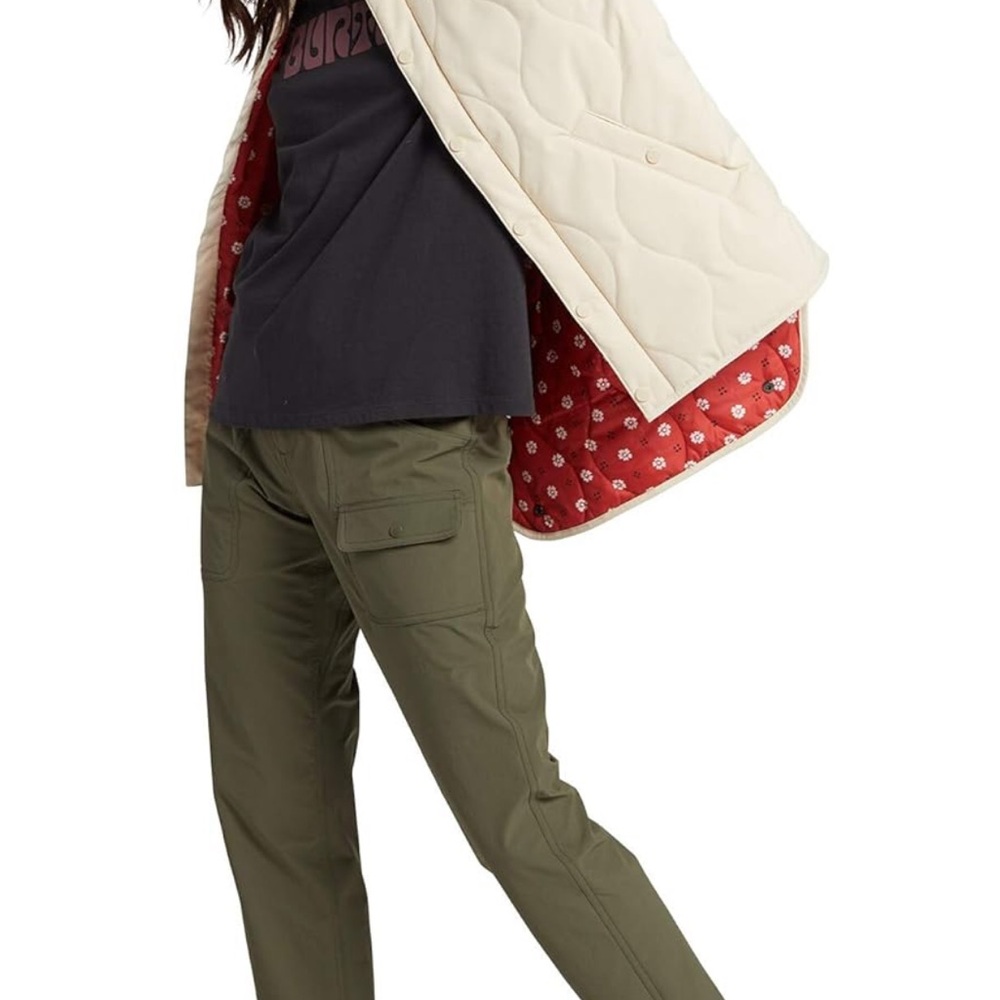 Burton Women’s Kiley Insulator cream Insulated Quilted Jacket XXS